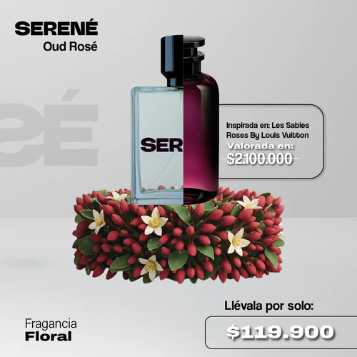 Serené S802 Inspirada en Les Sables Roses By Louis Vuitton