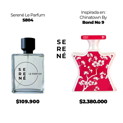 Serené S804 Inspirada en Chinatown By Bleecker Street (Kit 50 ML)