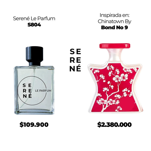 Serené S804 Inspirada en Chinatown By Bleecker Street (Kit 50 ML)