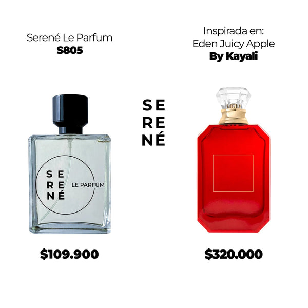 Serené S805 Inspirada en Eden Juicy Apple By Kayali (Kit 50 ML)