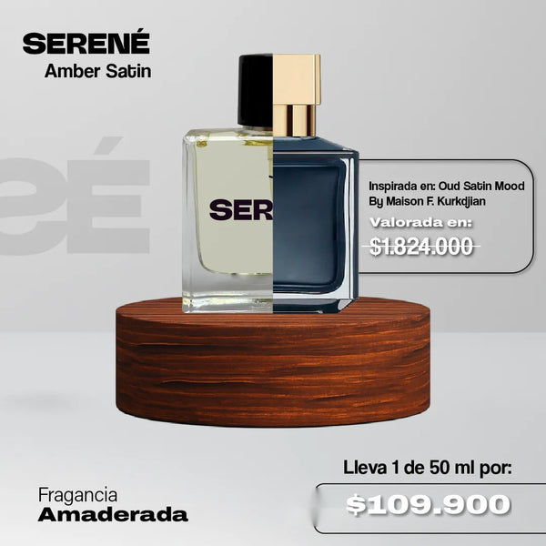 Serené S835 Inspirada en Oud Satin Mood By Maison Francis Kurkdjian (Kit 50 ml)