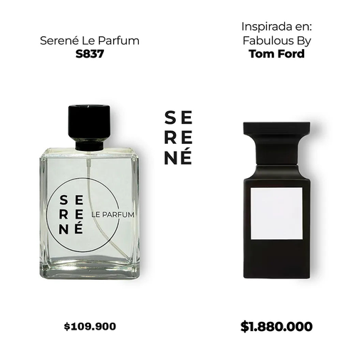 Serené S837 Inspirada en Fucking Fabulous By Tom Ford (50 ML POR 168)