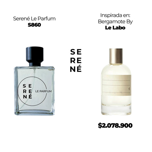 Serené S860 Inspirada en Bergamote By Le Labo - 30 ml