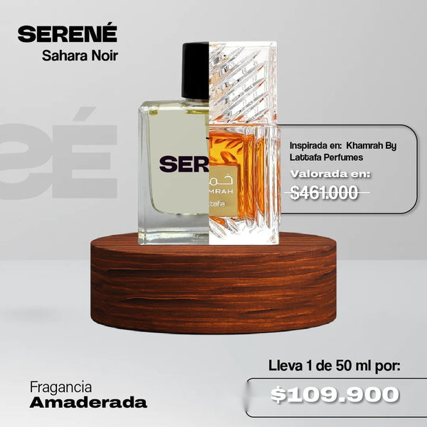 Serené S861 Inspirado en Khamrah By Lattafa Perfumes (Kit 50 ML)